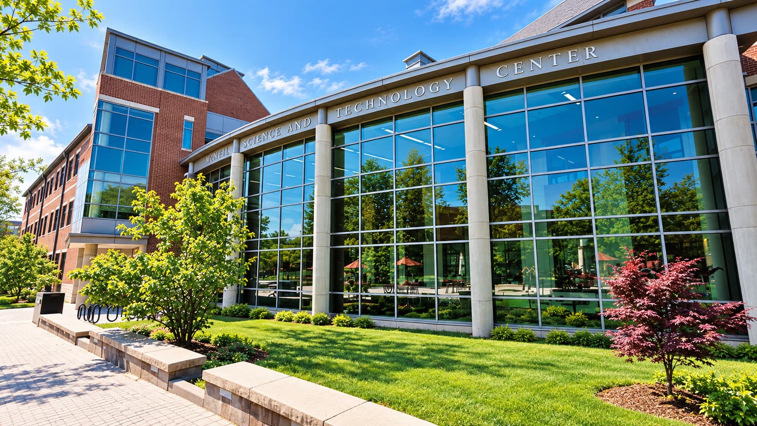 ELS Language Centers Philadelphia が拠点を置く Saint Joseph’s University(セント・ジョセフ大学)のキャンパス施設