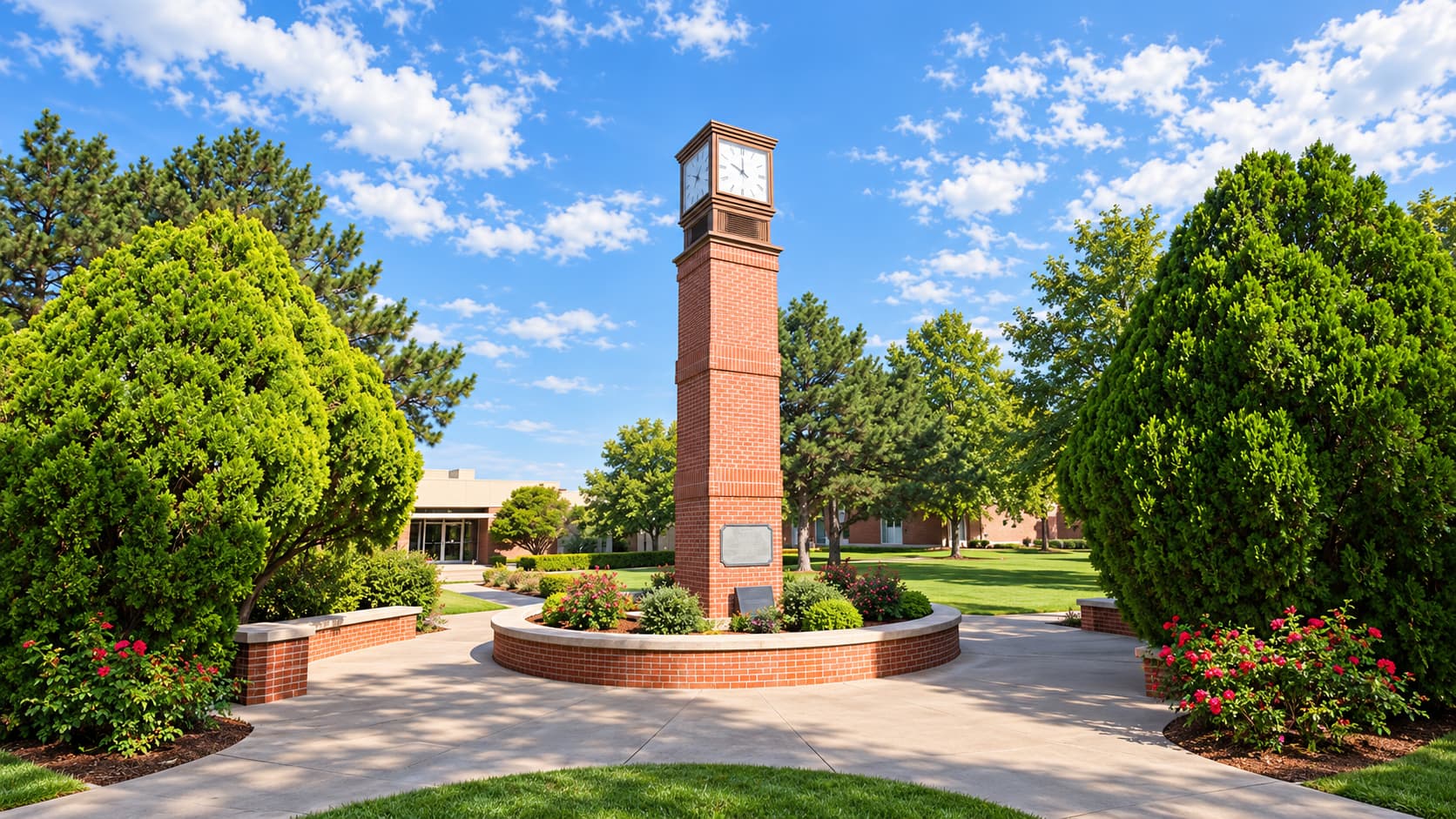 オクラホマ州グッドウェルにある Oklahoma Panhandle State University のキャンパス