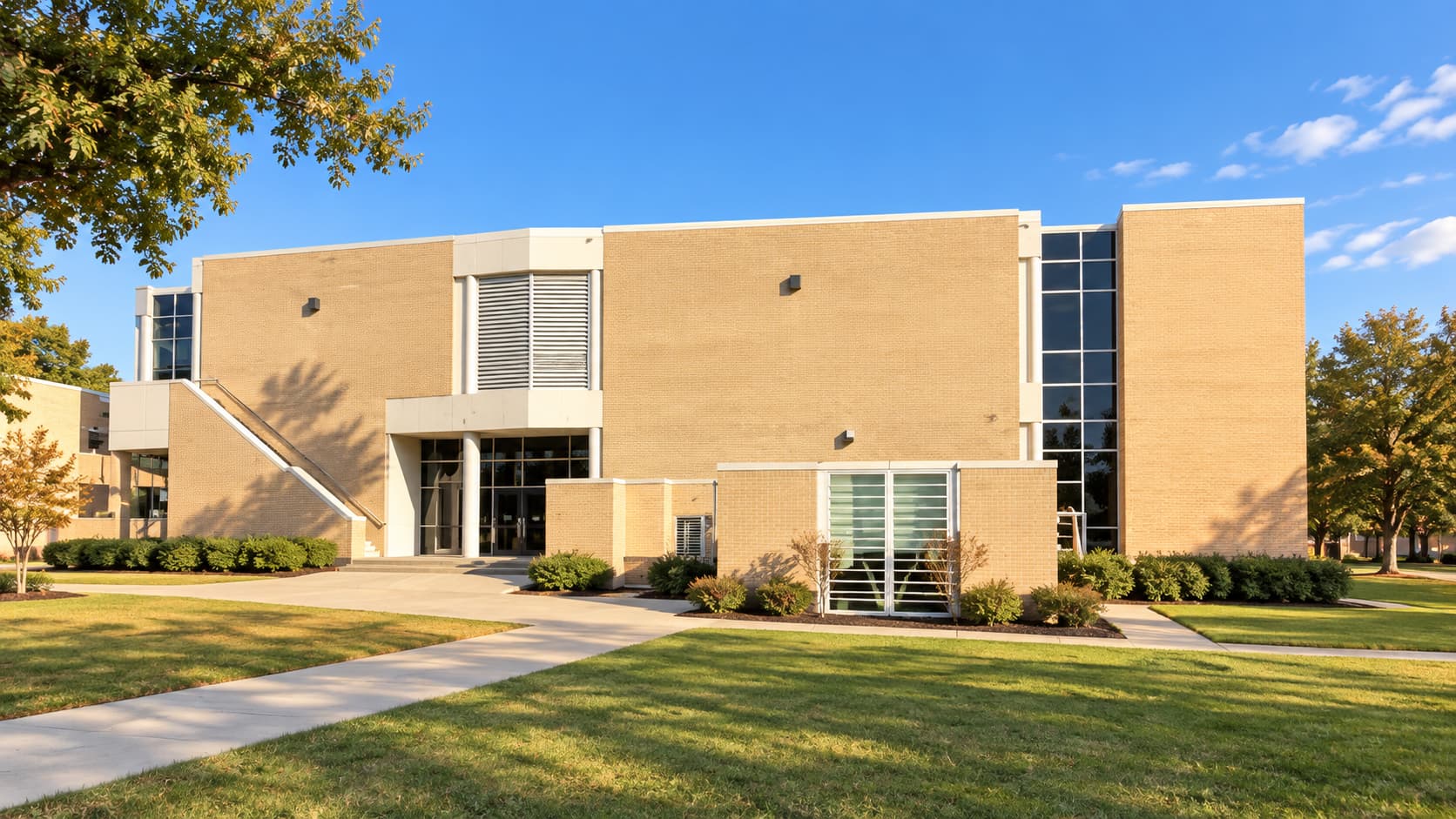 テキサス州アセンズにある Trinity Valley Community College のキャンパスと校舎