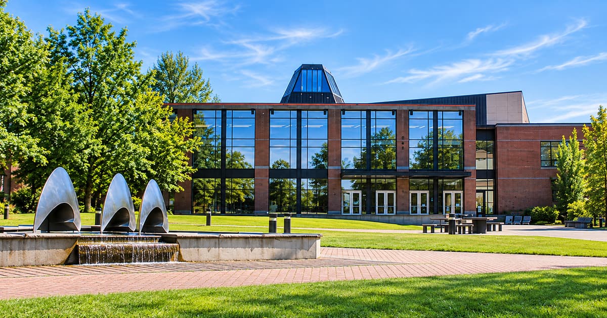 ワシントン州ベリンハムにある Whatcom Community College（WCC）のキャンパス